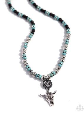 Longhorn Longevity Black Necklace